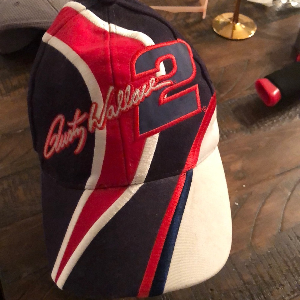 Rusty Wallace Nascar strap back hat